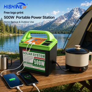 Station d'alimentation portable Hishine 500W-<span class=keywords><strong>10000W</strong></span>, système de charge <span class=keywords><strong>solaire</strong></span>, batterie LiFePO4, <span class=keywords><strong>générateur</strong></span> <span class=keywords><strong>solaire</strong></span> pour la maison, le camping-car, l'alimentation d'urgence - Product Image 1