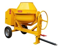 Bétonnière portative mini pour chantier, moteur diesel 4-5m3, CM350-2C avec moteur 6HP