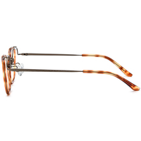 Gafas Borregls de Acetato y Titanio para Mujer, Diseño Cuadrado, Marca de Diseñador, Novedad 2025, Lentes Ópticas para Hombre, Modelo 185730