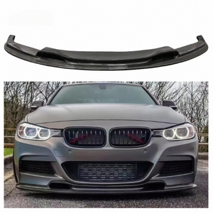 Lèvre avant en fibre de carbone de haute qualité style F30 M-TECH V pour pare-chocs avant <span class=keywords><strong>BMW</strong></span> Série 3 F30 M-Sport - Product Image 2