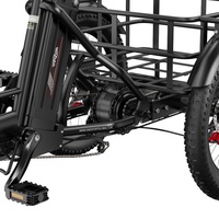 Bicicleta Eléctrica Plegable Onesport OT30 Pro Nueva y Mejorada con Motor de Cubo Trasero de 500w y 60 Nm, Freno de Disco, Batería de Litio, Asistencia al Pedaleo y Cuadro de Aleación de Aluminio