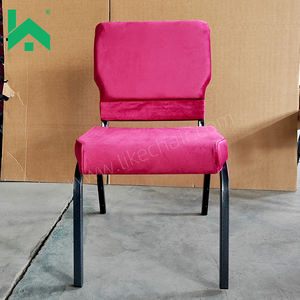 Échantillon gratuit chaises chaire d'église <span class=keywords><strong>à</strong></span> ossature métallique modernes meubles de théâtre en cuivre empilables bon marché en couleurs OEM - Product Image 4