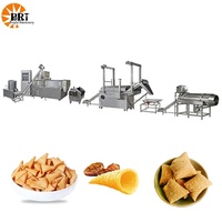 Machine de production de chips de maïs croustillantes et de snacks Bugles, ligne de production de Bugles, équipement de transformation alimentaire