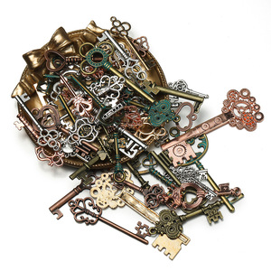 Pendentif en alliage à motifs variés, accessoires de bijoux DIY, petite taille, fournitures d'artisanat plaqué - Product Image 3