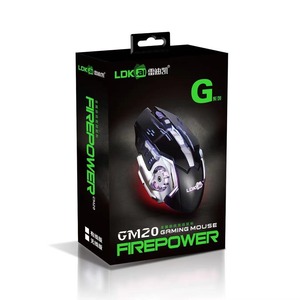 Ldkai Gm20 Firepower Gaming <b>Mouse</b> 12 Buttons Rgb Backlit Optical Wireless Right Hand Ergonomic - Product Image 1