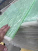 Bloc acrylique personnalisé à motif marbré tourbillonné, épaisseur 10 mm, couleur nacrée, matériaux pour la fabrication de manches de couteaux, artisanat de luxe fait main