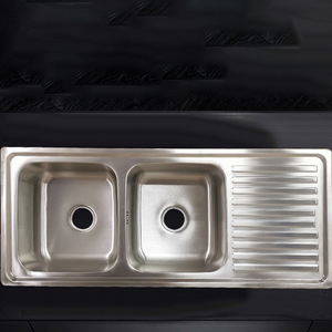 Évier de cuisine carré de luxe Superhome en acier inoxydable à cuve unique, installation sous plan à un trou, épaisseur 1,0-1,2 mm, garantie 5 ans - Product Image 3