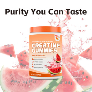 Factory Supply <b>Creatine</b> <b>Monohydrate</b> Gummies Gym Enthusiast Energy & Cognitive Boost OEM 90 Count Clean Formula - Product Image 5