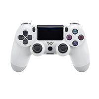 Manette sans fil compatible avec PS4/Slim/Pro/PC avec double vibration/audio 3,5 mm/câble Type-C, contrôleur Bluetooth