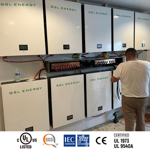 แบตเตอรี่สำรองไฟฟ้า GSL Energy Installer's Choice 15kwh 51.2v 280ah Power Wall 8500+ รอบการใช้งาน มาตรฐาน CE CB IEC62619 โซลูชั่นการจัดเก็บพลังงานแสงอาทิตย์ GSL051280 - Product Image 6