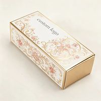 Emballage de rouge à lèvres de luxe écologique en gros personnalisé, boîte de gloss cosmétique