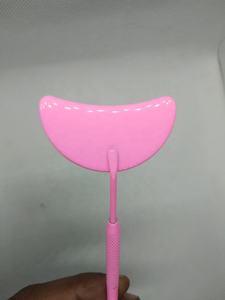 กระจกขนตาครึ่งดวงสำหรับต่อขนตา-อุปกรณ์แต่งขนตาสเตนเลสสตีลเยอรมันสีชมพู - Product Image 2