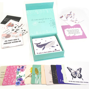 Set <span class=keywords><strong>di</strong></span> Carte Motivazionali per Mindfulness e Affermazioni per Donne, Regalo <span class=keywords><strong>di</strong></span> Carte <span class=keywords><strong>di</strong></span> Affermazione dell'Autostima per Donne, Ragazze e Madri - Product Image 4