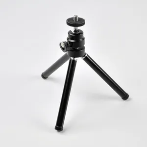 Mini tripod dijital fotoğraf makineleri için ayarlanabilir kafa/cep telefonu Tripod