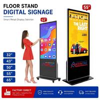 Pantalla Digital LCD para Interiores Keinone, Reproductor de Kiosco con Soporte SDK, Pantalla de Señalización Digital con Base