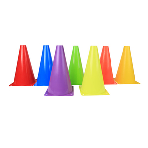 Conos deportivos de entrenamiento de plástico PE de 9 pulgadas al por mayor para conos marcadores de campo de agilidad de fútbol baloncesto fútbol - Product Image 4