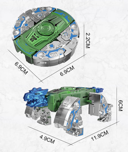 Jouet promotionnel Robot transformable Fidget Spinner, Robot Mecha déformable, Gyroscope, Gadget, Spinners, Jouet gyroscopique pour doigts - Product Image 3