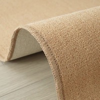 Tapis moderne minimaliste uni, fabriqué à la machine, durable, résistant à l'usure, à poils ras, antidérapant pour la maison, la chambre à coucher, le salon, le couloir