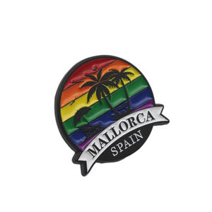 Insignia de Recuerdo de Viaje Personalizada de <span class=keywords><strong>Barcelona</strong></span>, España, Fabricante de Pins Metálicos Turísticos de la Ciudad - Product Image 3