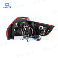 Feu arrière Kabeer modifié E90 pour BMW 2009-2016 E90 feu arrière à mettre à niveau vers la version rouge du nouveau style de feu arrière