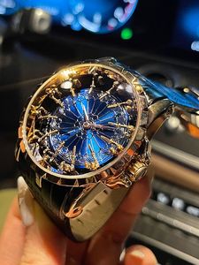 Reloj de Pulsera para Hombre, Diseño de Agujero Negro, Ecológico, Acrílico, Moda Casual de Negocios, No es de Sobremesa - Product Image 2