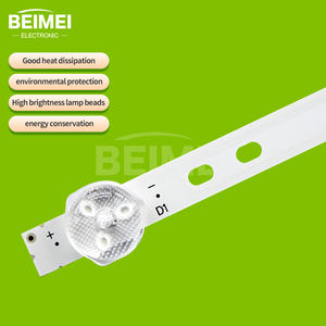 Tira de LED de retroiluminación de TV para <span class=keywords><strong>Philips</strong></span> 58PUF7695/T3 6 + 5LED 3V 6 par/set para reemplazo de TV - Product Image 6