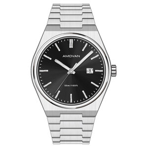 Montre en Acier de Précision Minimaliste Personnalisée pour Homme Vente en Gros, Cadran à Quartz de Luxe avec Affichage par Aiguilles, Bracelet Couronne de Position Professionnelle - Product Image 4