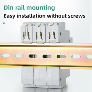 Voltmètre numérique monophasé, ampèremètre AC, fréquencemètre 220V 380V triphasé, montage sur rail encastrable - Product Image 4