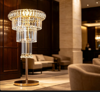 Centre de table de mariage RHD avec lustre pour mariages, support de centre de table pour mariage