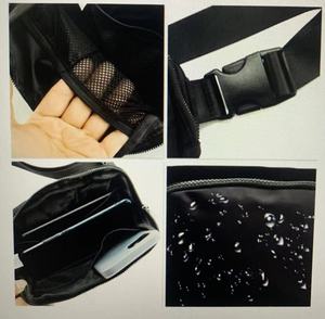 <span class=keywords><strong>Marsupio</strong></span> Personalizzato con Logo, Piccola <span class=keywords><strong>Borsa</strong></span> a Tracolla con Chiusura a Cerniera, Trendy in Nylon Impermeabile, Mini <span class=keywords><strong>Borsa</strong></span> per Viaggi, Corsa e Fitness - Product Image 3