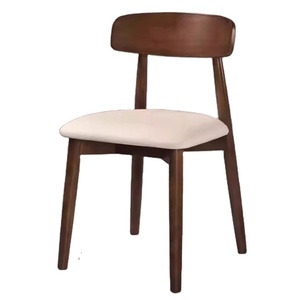 Sedia in <span class=keywords><strong>Legno</strong></span> Massello Stile Nordico Moderno Color Crema per Sala da Pranzo, Studio o Soggiorno, Include Sgabello <span class=keywords><strong>Bianco</strong></span> - Product Image 6