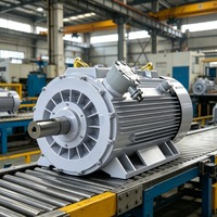 Moteur industriel triphasé Enneng, synchrone à aimants permanents (PMSM), 3000W, 50-150Hz, contrôle vectoriel à fréquence variable