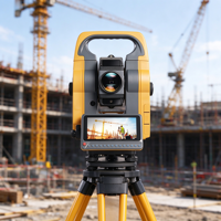 Nouvelle Station Totale Hi-Target HTS-720 Android 1''/'' 1000m Sans Prisme Caméra 8MP Pour Topographie
