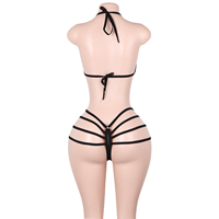 Vêtements de danse exotique en gros : Ensembles deux pièces à lacets, combinaisons et strings pour danseuses de strip-tease, costumes de club, équipement de performance