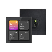 Tablette tactile carrée Sunworld YC-L76 7,6 pouces 2025, système d'exploitation Android, maison intelligente, POE, KNX, WiFi pour hôtels, voitures, camping-cars
