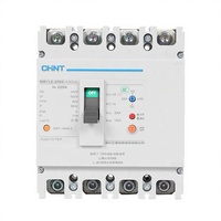 Disjoncteur à boîtier moulé Chint NM1LE Molded250S-4300 3P/4P, protection contre les fuites, capacité de coupure 30/35kA, tension nominale 690V