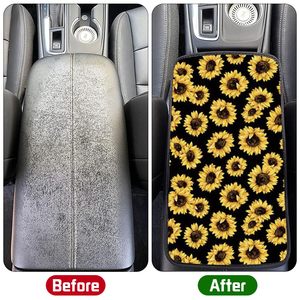 Coussin de protection en néoprène pour accoudoir de console centrale de voiture, housse de sublimation pour boîte de rangement de siège - Product Image 4