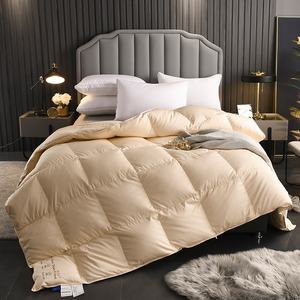 批发现代超细纤维柔软丝织绗缝白色羽绒被家用冬季保暖 - Product Image 6