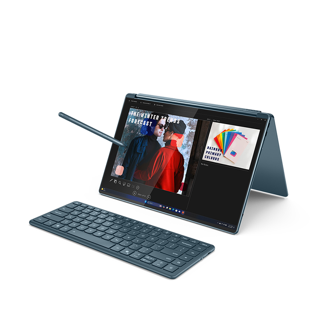 Ienovo Yoga Book 9i 14inch 2.8K Oled Touchscreen Double-screen Flip Ultra 9 285H 32GB RAM 1TB SSD Powerful Laptop for Creator