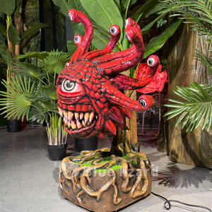 Parque de Aventuras Interior, <span class=keywords><strong>Casa</strong></span> Embrujada, Estatuas de Demonios con Ojos Mecanizados de Tamaño Real, Diseñadas con Sensores de Movimiento Realistas - Product Image 2