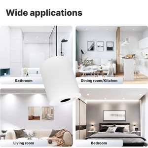 Faretto <span class=keywords><strong>LED</strong></span> <span class=keywords><strong>da</strong></span> Incasso a Soffitto in Alluminio con Sensore di Luce, 20W, per Interni, Uso Ufficio, COB - Product Image 4