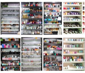 <span class=keywords><strong>Sucrier</strong></span> décoratif <span class=keywords><strong>vintage</strong></span> en polypeptide plaqué, rose, bleu, violet, gris, Hebei, 4 pièces, 150 ml - Product Image 5