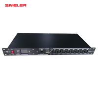 Extensor de Red Ethercon RJ45 a XLR para Iluminación DMX, Adaptador de Fibra a DMX, Divisor Artnet de 8 Canales
