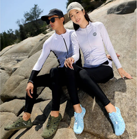 Chaussures aquatiques multifonctionnelles à cinq orteils pour couple, séchage rapide, antidérapantes, pour natation, yoga et fitness en extérieur