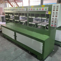 Machine de moulage de semelles EVA automatique numérique à haute efficacité avec moteur, vente directe d'usine FS, pour la fabrication de chaussures par pressage à froid