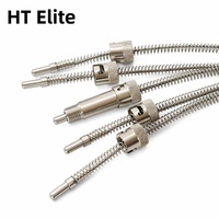 Capteur de température en acier inoxydable IP65 OEM de type K/J/T/E/N/S/PT100/PT1000, thermocouple à baïonnette, sonde de 600 mm avec ressort pour réglage