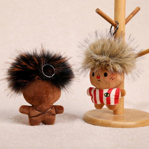 Llaveros de peluche creativos, divertidos y bonitos, de moda y únicos, para colgar en bolsos. ¡Venta al por mayor disponible! - Product Image 6