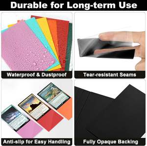 Fundas Protectoras para Cartas de Juego Coleccionables, Color Sólido, Mate, Suministro de Fábrica, Venta al por Mayor - Product Image 6