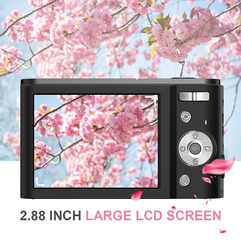 Multiple Color Easy to Use Small Size Photo Shooting And Video Recording Gift Digital Compact Camera