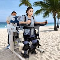 Exosquelette électrique des membres inférieurs de vente directe adapté à l'entraînement à la marche des patients paraplégiques, aide à la marche portable